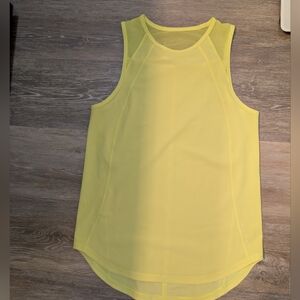 lululemon athletica Yellow Tank Top
